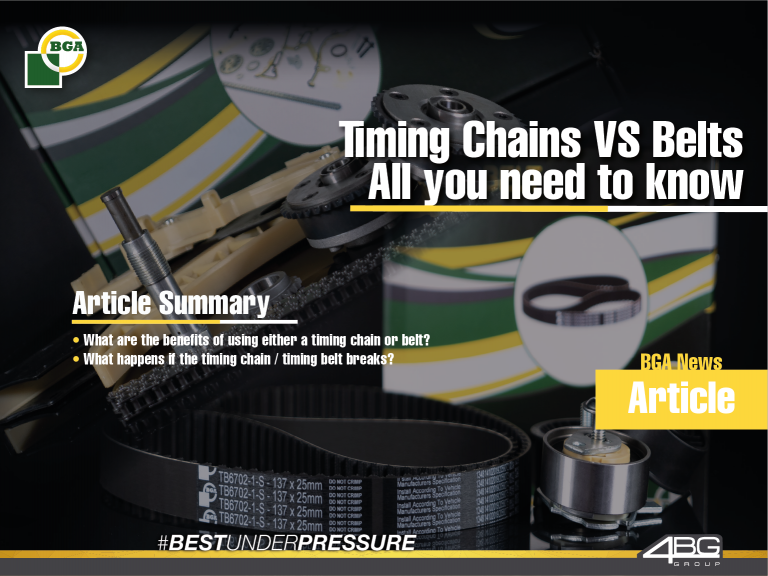 What is all of the fuss about? – Timing Chains VS Timing Belts